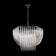 Suspended lamp FREAA FR5182PL-06CH ONDA, 500x500x1640 mm, E14, 6x60W, color chromium