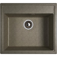 Мойка кухонная из камня Dr.Gans «Ника-570», 570х510 мм, цвет чёрный