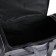 Board Road on a zipper, with an increase, 3 outer pockets, a long belt, black/gray color