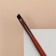 Brush Wood makeup, hard, beveled, 17 (+/- 1) cm, brown color/golden color