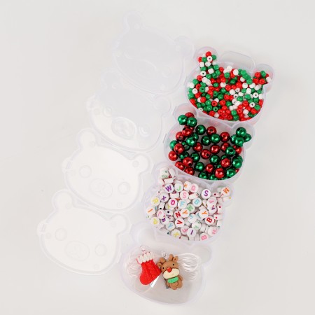 New Year! Set for creativity "New Year's decoration from beads", types of mix