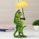 Souvenir Polystone Lak "Frog with a son under an umbrella" 22.5x9x11 cm