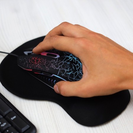 Windigo MB-2.4 mouse, game, optical, backlight, Soft-Touch coating, 1.3 m-2