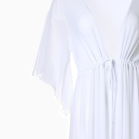 Tunic Beach female, white color, size 58-8