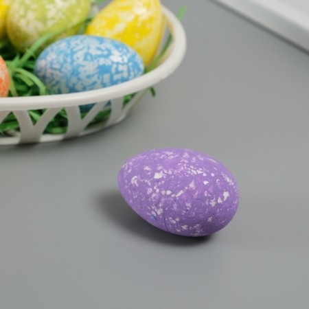 Easter decor "Eggs with lace in a nest" set 9 pcs 3.5x12x18 cm-2