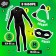 Carnival set "Cool cat", p. S, combuster, mask, rim, height 104–116 cm