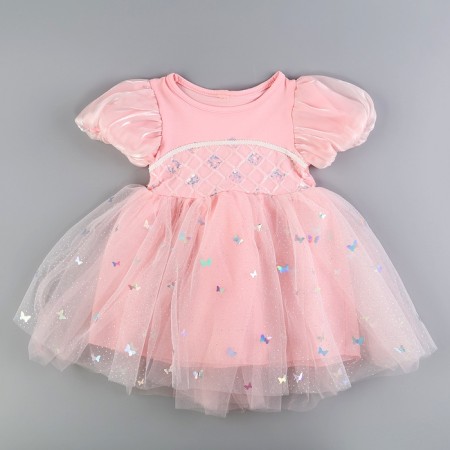 Carnival set "Stylish Princess": rim, dress pink, height 98-104 cm-5