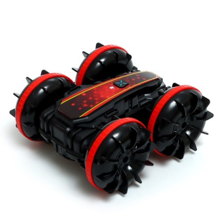 Ampibia, the battery, works on the battery, gesture control, swims, red color-3