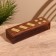 Board game 2V1 (domino + cubes) 25x7.5x5 cm, wooden wood