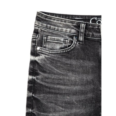 Women's jeans modeling Conte Elegant Skinny, size XL, color Washed Black-5