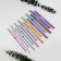 Knitting hook set, D = 2-10 mm, 14.5 cm, 14 pcs, colorful color