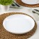 Shelz plate, d = 25 cm, white color