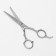 Hairdressers with emphasis, blade - 5.5 cm, silver color