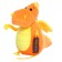 Soft toy "Dragon", orange-yellow tummy, 13 cm
