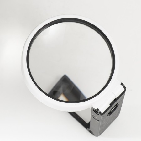 Lupa-lupa with a dedicated member x3.5 x25 for LEDX8 creativity from 3AA+ usb UV diodes 12.5x11x24 cm 961384-8