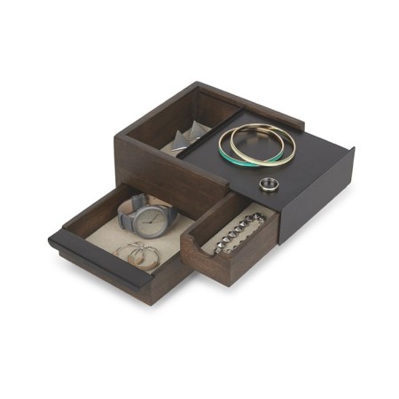 Stowit mini jewelry box, black-1