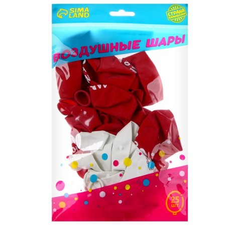 Shar Latex 12 "Love Yu", 25 pcs.-1