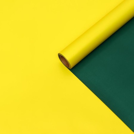 Matte, yellow, emerald film, 0.58 x 10 m-1