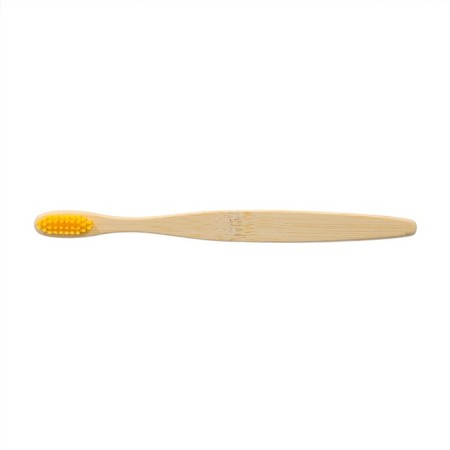 Bamboo toothbrush soft, in a box, yellow-3
