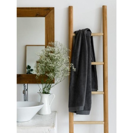 Terry towel Essential, 600 grams, size 90x150 cm, dark gray color-2