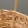 Set of wicker baskets, 16x10/32, 18x10/34, 21x10/36cm, bamboo