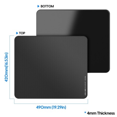 Pulsar ES2 Mouse Pad 4mm XL 490x420 Black Game-2