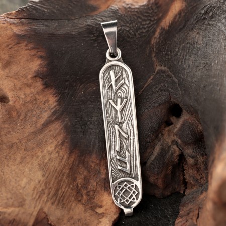 Slavic amulet "Women's runogram MMA", 8 g, 50x10 mm-1