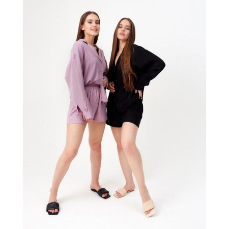 Pajamas (shorts, jacket) KAFTAN, Lilac, p.40-42-5