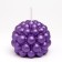 Figure candle "Babble" Round, 5.5x5.5 cm, purple, in the box