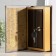 Safe-book wood to the leatherette "sailing ship" 21x13x5 cm