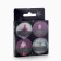 Tea New Year's candles “left only..”, without aroma, set 4 pcs, diam. 3.7 cm