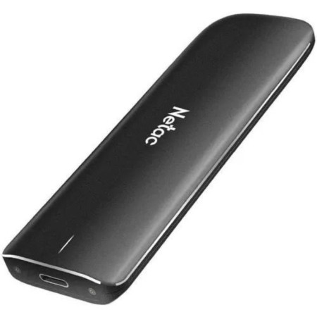 SSD NETAC USB-C 500GB NT01ZX-500G-32BK ZX 1.8 "Black Black-1