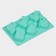 Silicone form for baking shares "transport", 30 × 17.5 cm, 6 cells (9 × 5.5 × 3.5 cm), blue color