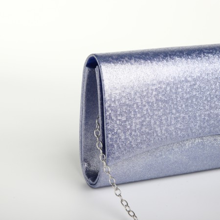 Women's bag on magnet, blue color-3