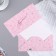 Money envelope "Congratulations!" pink background, 8 x 16.3 cm