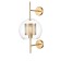 Bra Coro, 1x60W E27, brass color