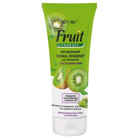 Foam-gramer for washing vitex Fruit Therapy matting, with Kiwi bones, 200 ml