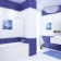 Panel WAVE WA2T123D dolphin (set of 3 pcs.), Violet, 600x440 mm