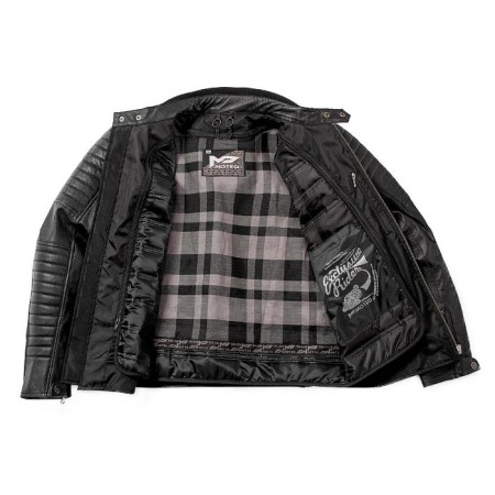 Leather motorcachon Atlas, size 3xl-4
