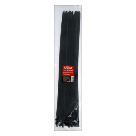 KREP nylon tundra clamp, for screed, 4.8x500 mm, black, in packaging 100 pcs.-4