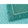 A set with a veil "Molly", size 160x220 cm, 50x70 cm, color malachite