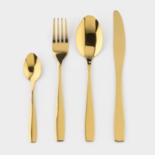 A set of cutlery of stainless steel 