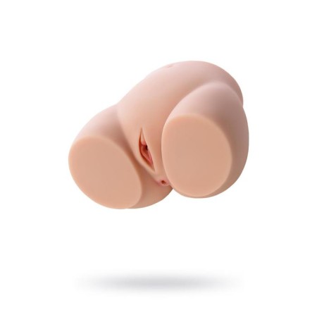 Realistic Kokos masturbator with vibration and rotation of Cherry, TPR, bodily, 22 cm