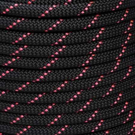 The rope insurance and rescue "height" is black, d = 8 mm, 50 m-1