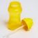 Children's player with silicone tube, 350 ml., Mix color