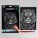 Engraving "tiger" with a metallic effect "silver" A5