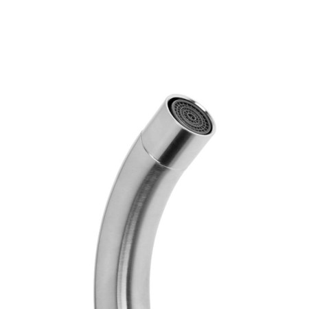Aquakratos shell mixer AK11203, single -leaf, without eyeliner, stainless steel-1