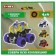 Friction Funky Toys "Tiger", 4x4, springs, white color