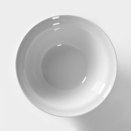 Porcelain plate "idyll", 550 ml, d = 17 cm, white-1