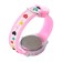 Watch of nursery, "hearts", D-3 cm, strap silicone L-20 cm